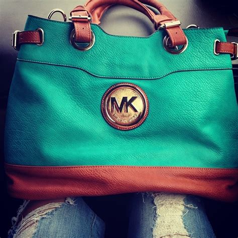 light teal michael kors bag|Michael Kors handbags.